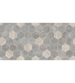 Плитка Beryoza Ceramica декор Cornion дымчатый 300х600х9 мм