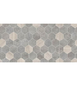 Плитка Beryoza Ceramica декор Cornion дымчатый 300х600х9 мм