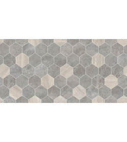 Плитка Beryoza Ceramica декор Cornion дымчатый 300х600х9 мм