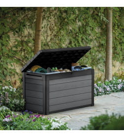 Сундук садовый уличный Cortina 380 л, графит