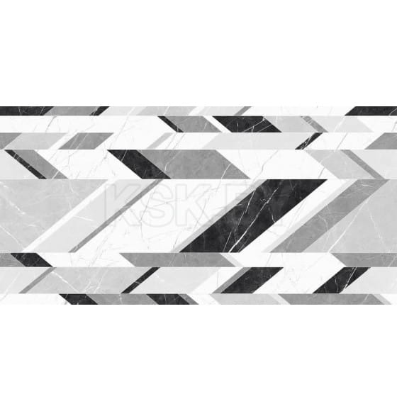 Плитка Beryoza Ceramica декор Verdi декор белый 300х600х9мм (Березакер.) 