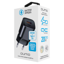 Зарядное устройство сетевое 20W 2USB Type-C PD + USB-A QC3.0 (черный) Qumo Energy PD Charger 0071 Q43013 (Q43013) 