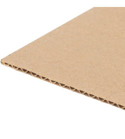 Картон трехслойный гофрированный (марка Т-21/В) 1200х800мм