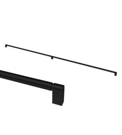 Ручка мебельная скоба Timeless 1192 /1205 черный матовый