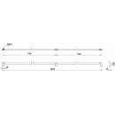 Ручка мебельная скоба Timeless 1192 /1205 брашированное золото (112964) 