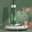 Термос БИОСТАЛЬ-ОХОТА NBR-ZG 1,2 л 2 чашки, ситечко (зеленый)