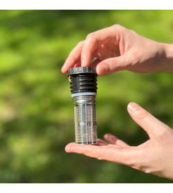 Термос БИОСТАЛЬ-ОХОТА NBR-Z 1,2 л 2 чашки, ситечко