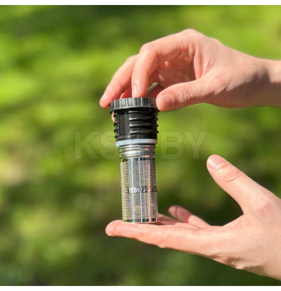 Термос БИОСТАЛЬ-ОХОТА NBR-Z 1,2 л 2 чашки, ситечко