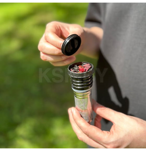 Термос БИОСТАЛЬ-ОХОТА NBR-Z 1,2 л 2 чашки, ситечко