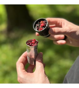 Термос БИОСТАЛЬ-ОХОТА NBR-Z 1,2 л 2 чашки, ситечко