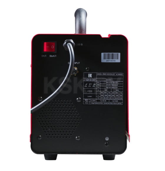 Полуавтомат сварочный с горелкой FUBAG IRMIG 180 SYN LED (646403) 