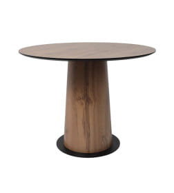 Стол AV 1317, HPL+МДФ, нераздвижной 1000 Дуб Вотан/черный