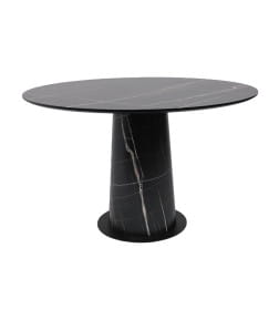 Стол AV 1317, HPL+МДФ, нераздвижной 1200 Черный тунис/черный