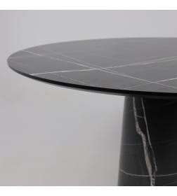 Стол AV 1317, HPL+МДФ, нераздвижной 1200 Черный тунис/черный