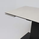 Стол AV 2119, МДФ+керамика, раздвижной 1200 (1800)*800 серый, матовый CARMEN LIDHT GREY/черный (119682) 