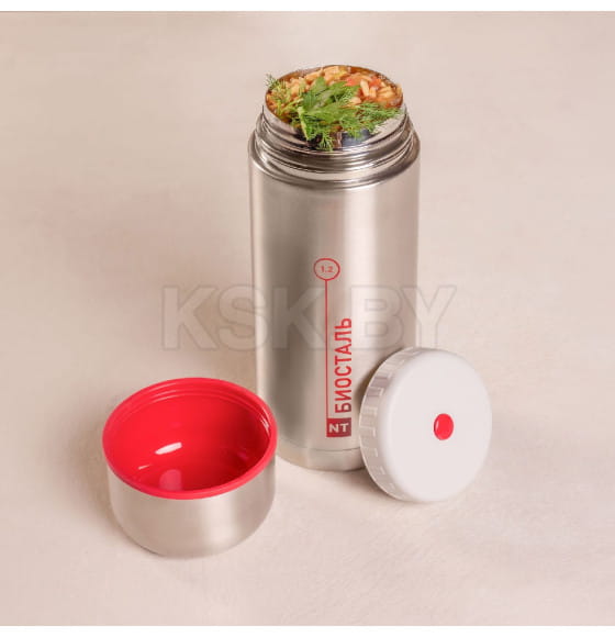 Термос БИОСТАЛЬ NT-X 1200 мл (суповой)