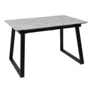 Стол AV 1208, HPL+МДФ,  раздвижной 1200 (1600)*800 Виктори натуральный/черный (119637) 