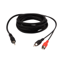 Шнур 3.5 мм стерео штекер - 2 RCA 3 м REXANT 17-4204 (17-4204) 