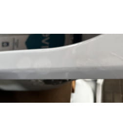 Ванна стальная 170х70x40см (бел. лотос)  TEVRO Толщина стали:2,7 мм.шумоизоляция (в комплекте ножки)Уценка 2