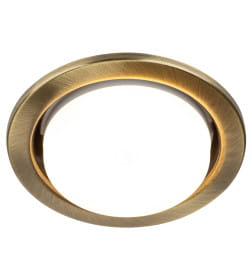 Светильник встраиваемый GX53 KL35 SB бронза ЭРА