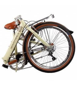 Велосипед NOVATRACK 24" складной, AURORA, бежевый