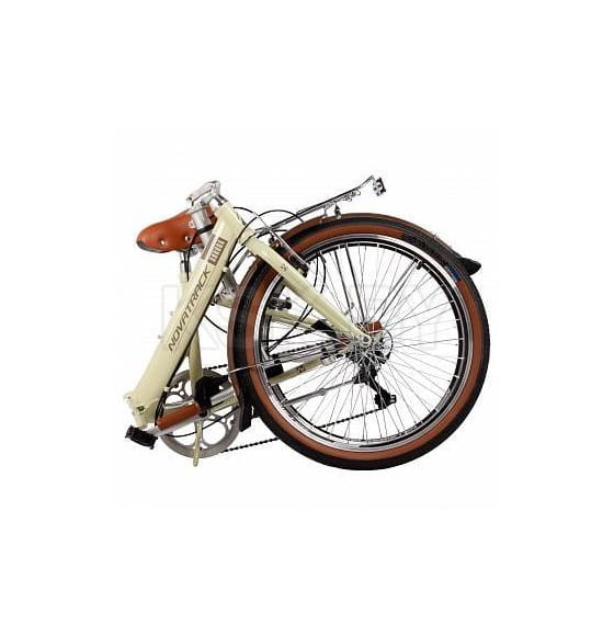 Велосипед NOVATRACK 24" складной, AURORA, бежевый (168395 24FAURORA6S.BG4) 