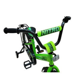 Велосипед FORWARD NITRO 18 (18" 1 ск.) 2023, ярко-зеленый