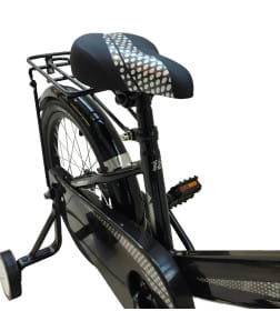 Велосипед FORWARD NITRO 16 (16" 1 ск.) 2023, черный