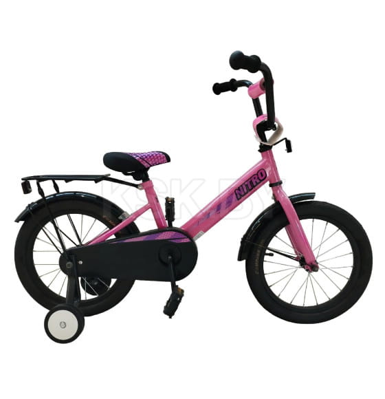 Велосипед FORWARD NITRO 16 (16" 1 ск.) 2023, ярко-розовый (IB3FS1129BPKXXX) 