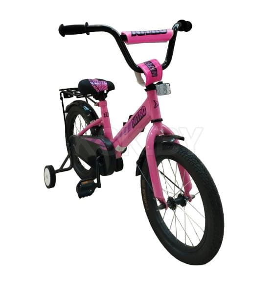 Велосипед FORWARD NITRO 16 (16" 1 ск.) 2023, ярко-розовый (IB3FS1129BPKXXX) 