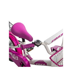 Велосипед FOXX 16" SIMPLE белый, сталь