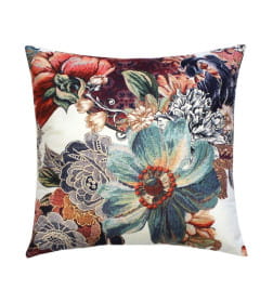 Подушка декоративная "Гобелен" 33x33 см (белый, бирюзовый, синий) MATEX CONCEPT. LINE 51-862