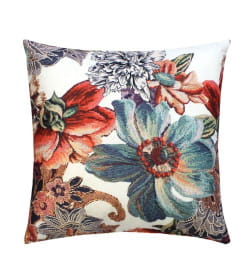 Подушка декоративная "Гобелен" 33x33 см (белый, бирюзовый, синий) MATEX CONCEPT. LINE 51-862