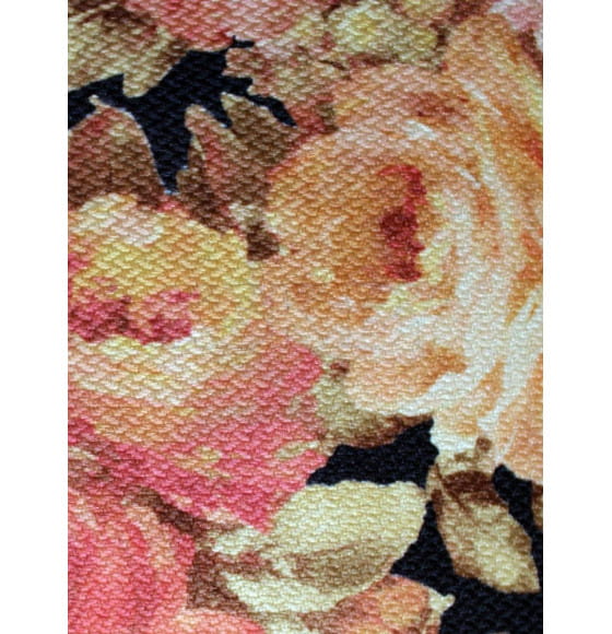 Наволочка декоративная 38x38 см, черный, розовый ФЬЮЖН FRESCO ГОБЕЛЕН MATEX 44-321 (44-321) 