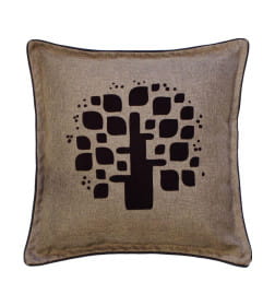 Подушка декоративная "Древо" 48x48 см (коричневый) MATEX ФЬЮЖН 04-424