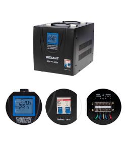Стабилизатор пониженного напряжения REX-FR-5000 REXANT 11-5025