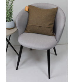 Наволочка декоративная 40x40 см, коричневый ФЬЮЖН MATEX 30-973