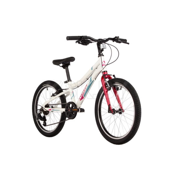 Велосипед NOVATRACK 20", NOVARA, белый, алюм., 6-скор, TY21/TS38/SG-6SI, V-brake (173614 20AHV.NOVARA.WT5) 