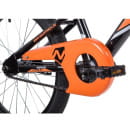 Велосипед NOVATRACK 20", JUSTER,  чёрный, тормоз ножной, защита  А-тип, пластиковые крылья (163078 205JUSTER.BK23) 