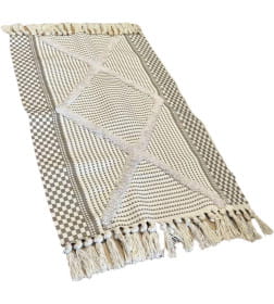 Коврик декоративный 60x90 см (бежевый; слоновая кость) MATEX TUFTED SLY2317