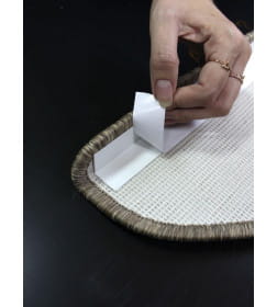 Коврик на ступеньки 23x65 см (синий) MATEX STEP 38-108