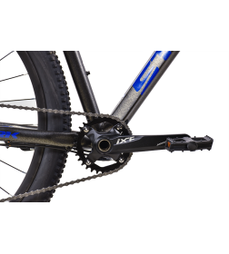 Велосипед Stark'24 Armer 29.5 HD антрацитовый матовый/синий 20"