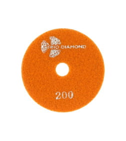 Алмазный гибкий шлифовальный круг 100 мм № 200 (сухая шлифовка) Trio-diamond 360200