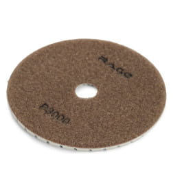 Алмазный гибкий шлифовальный круг 125 мм Р3000 мокрое шлифование RAGE by VIRA 558118