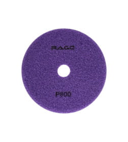 Алмазный гибкий шлифовальный круг 125 мм Р800 мокрое шлифование RAGE by VIRA 558116