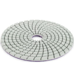 Алмазный гибкий шлифовальный круг 125 мм Р800 мокрое шлифование RAGE by VIRA 558116