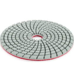 Алмазный гибкий шлифовальный круг 125 мм Р400 мокрое шлифование RAGE by VIRA 558115