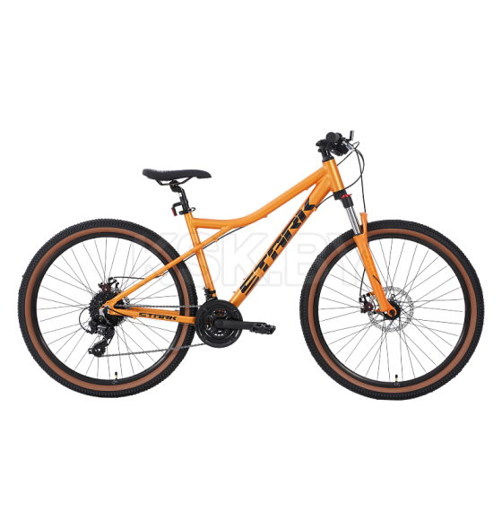 Велосипед Stark'25 Slash 27.1 D оранжевый матовый/черный XS/14.5" (HQ-0017032) 