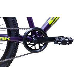 Велосипед Stark'25 Slash 24.1 D фиолетовый матовый/кислотно-желтый