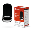 Светильник потолочный НПБ ЦИЛИНДР-GU10-NL-BL под лампу GU10 55х100 мм черный IN HOME 4690612046525 (4690612046525) 